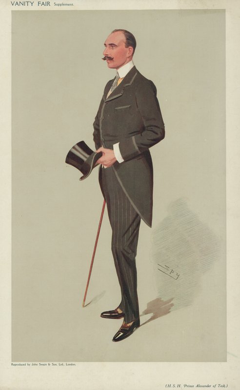 HSH Teck hercege alkotó: Leslie Matthew Ward