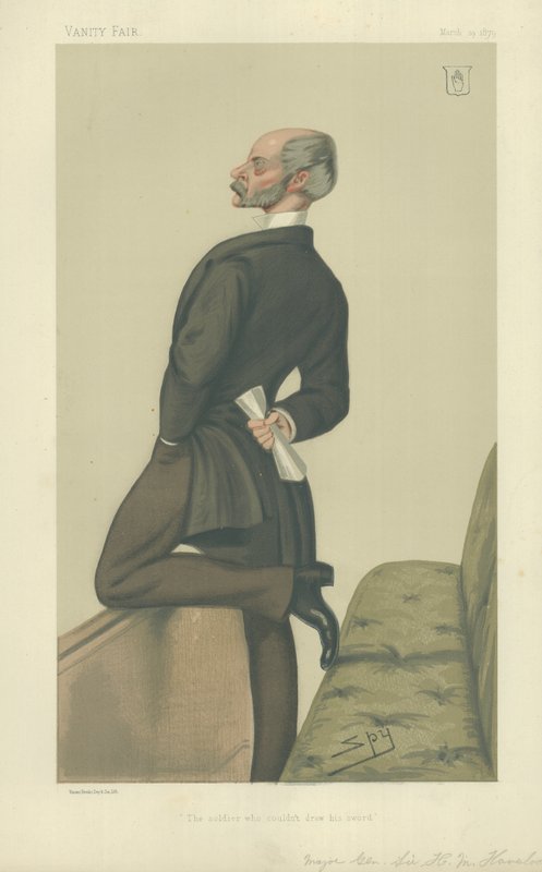 Sir Henry Marshann Havelock vezérőrnagy alkotó: Leslie Matthew Ward