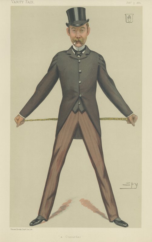 Sir B E Cunard alkotó: Leslie Matthew Ward