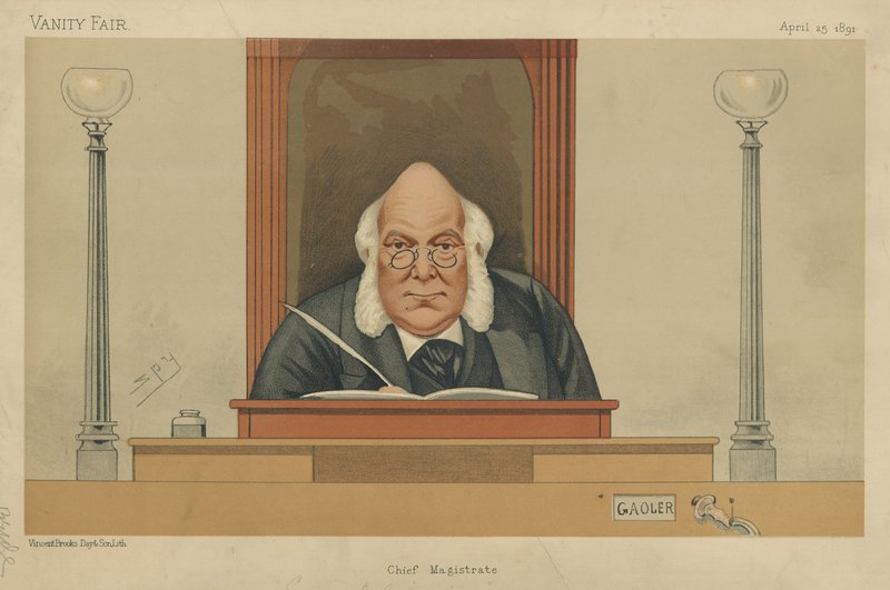 Sir John Bridge alkotó: Leslie Matthew Ward