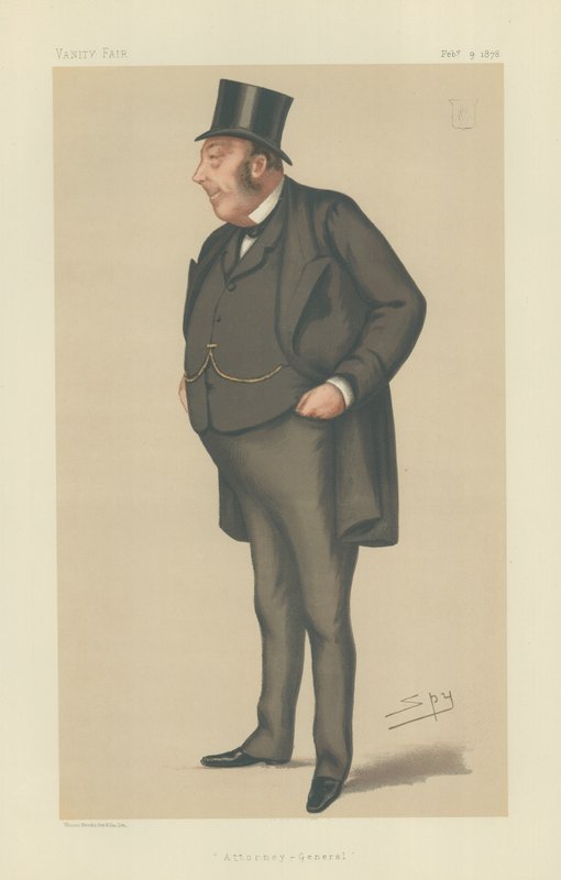 Sir John Holker alkotó: Leslie Matthew Ward