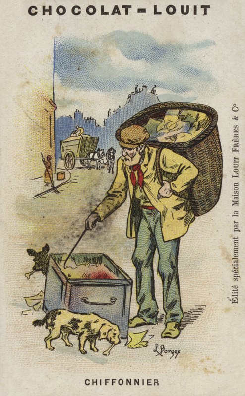 Chiffonnier (chromolitho) alkotó: Louis Borgex