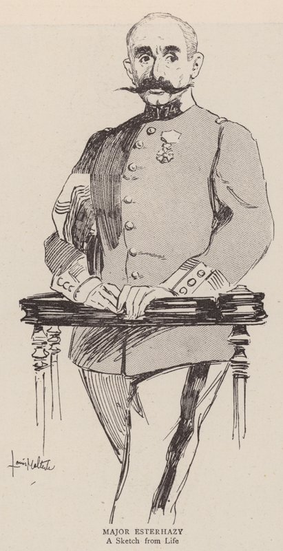 Esterházy őrnagy alkotó: Louis Malteste