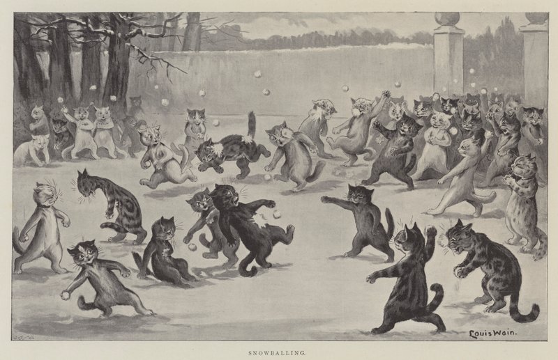 Snowballing alkotó: Louis Wain