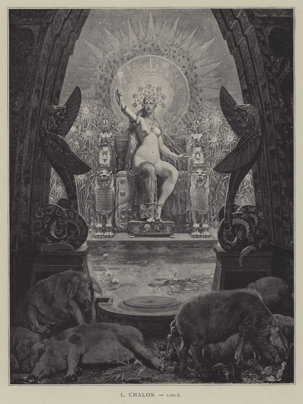Circe alkotó: Louis Chalon