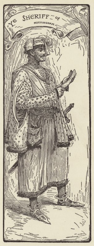 Nottingham seriffje alkotó: Louis John Rhead