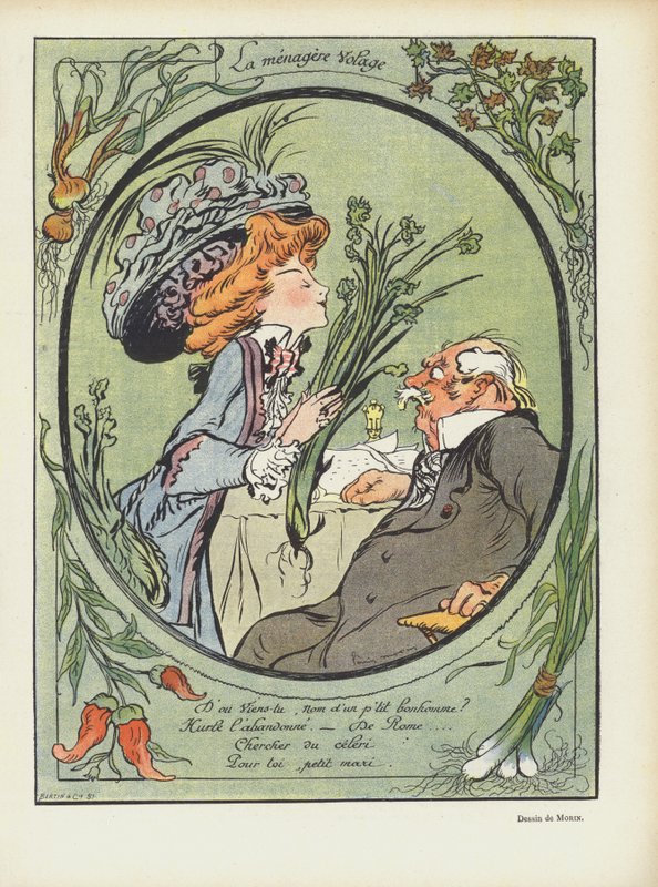 Illusztráció Le Rire alkotó: Louis Morin
