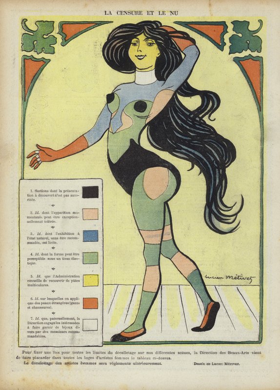 Illusztráció Le Rire alkotó: Lucien Metivet