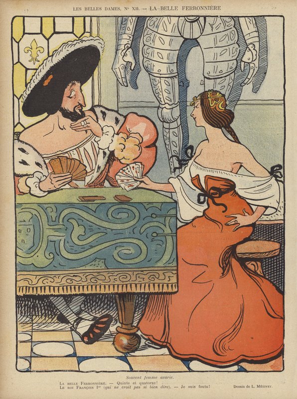 Illusztráció Le Rire alkotó: Lucien Metivet