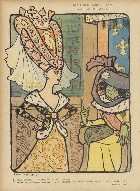 Illusztráció Le Rire alkotó: Lucien Metivet