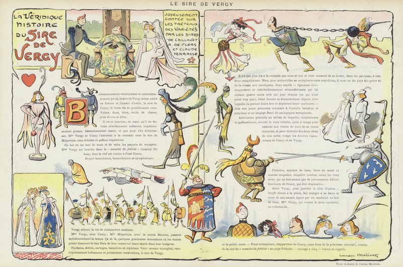Illusztráció Le Rire alkotó: Lucien Metivet