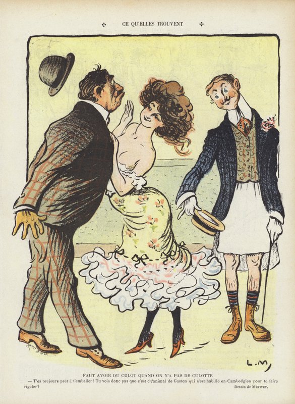 Illusztráció Le Rire alkotó: Lucien Metivet