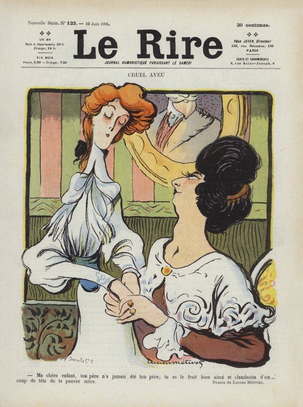 Illusztráció Le Rire alkotó: Lucien Metivet