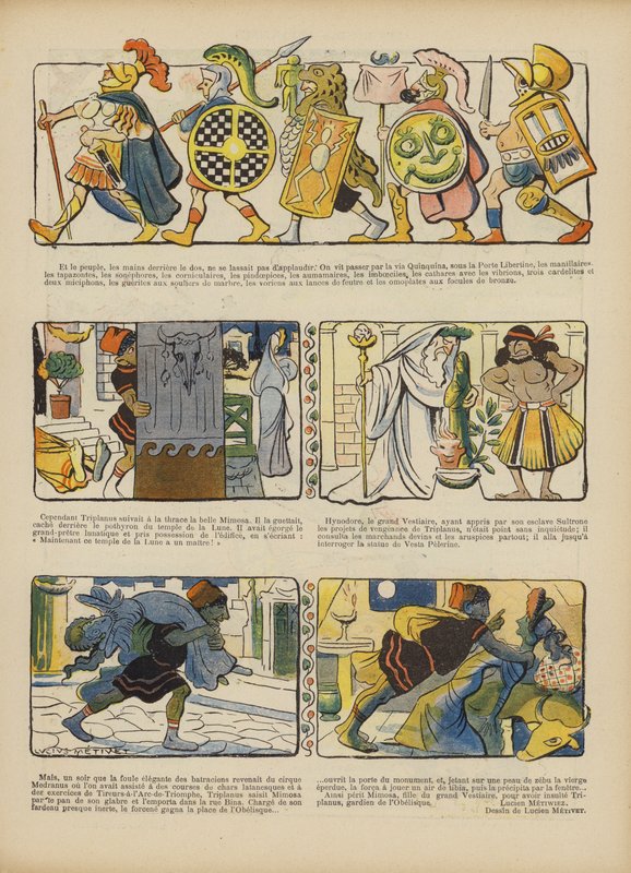 Illusztráció Le Rire alkotó: Lucien Metivet