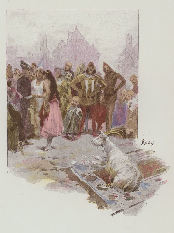 Illusztráció a Notre-Dame De Paris-hoz, Victor Hugo alkotó: Lucius Rossi