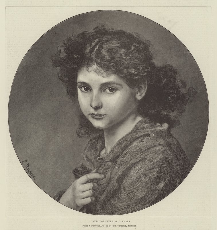 Nina alkotó: Ludwig Knaus