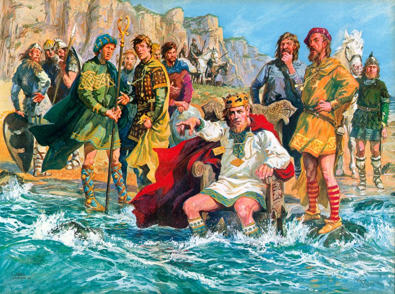 Canute király alkotó: Luis Arcas Brauner