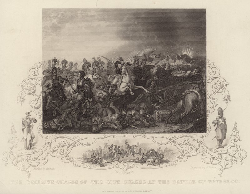 Waterloo-i csata alkotó: Luke Clennell