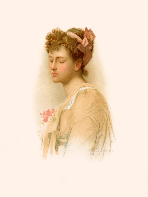 Tennyson Margaretje alkotó: Marcus Stone
