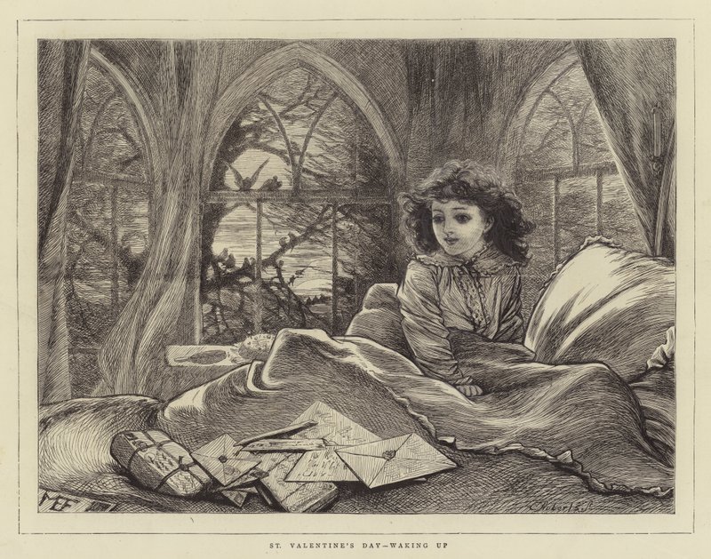Valentin-nap, ébredés alkotó: Mary Ellen Edwards