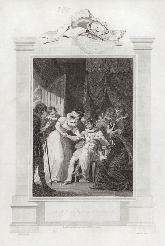 Lord Darnley halála alkotó: Mather Brown