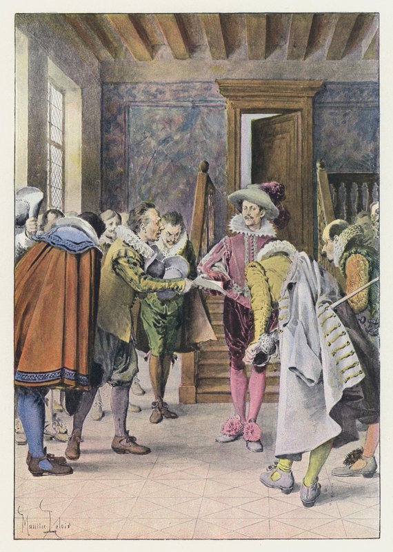 Illusztráció Gil Blashoz (színes litó) alkotó: Maurice Leloir