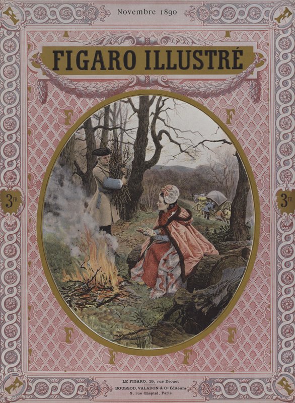 A törött hintó alkotó: Maurice Leloir