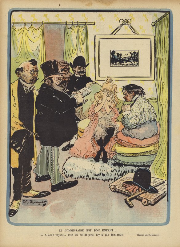Illusztráció Le Rire alkotó: Maurice Radiguet