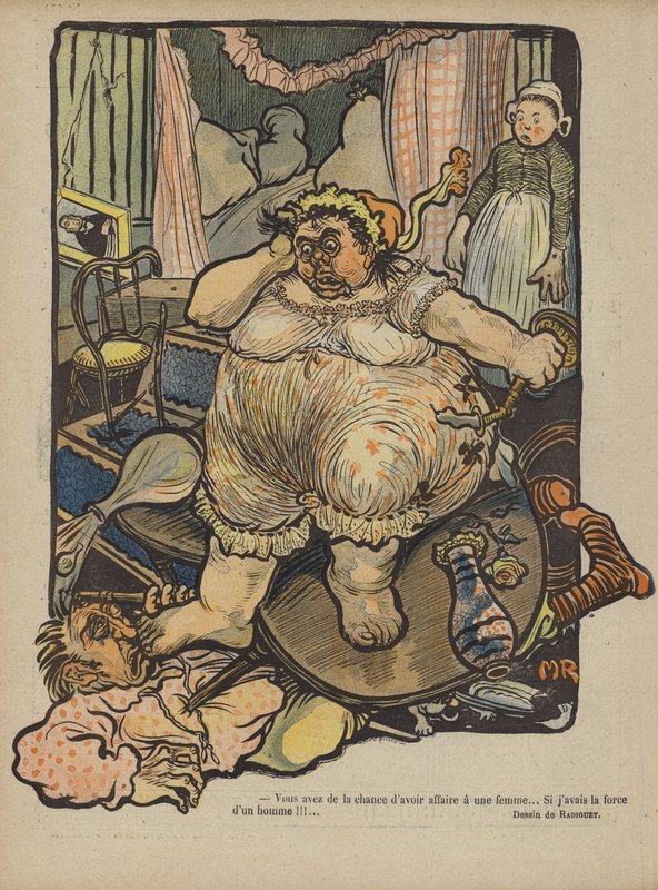 Illusztráció Le Rire alkotó: Maurice Radiguet