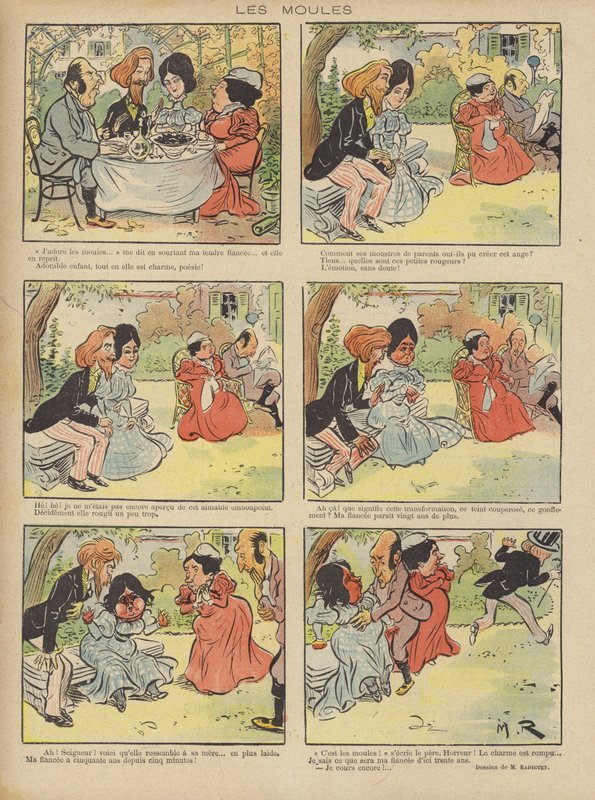 Illusztráció Le Rire alkotó: Maurice Radiguet