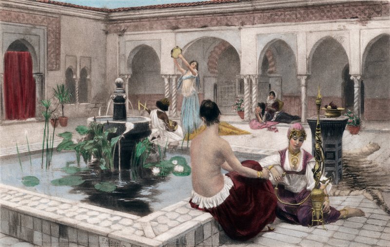 A Háremben alkotó: Ferdinand Max Bredt