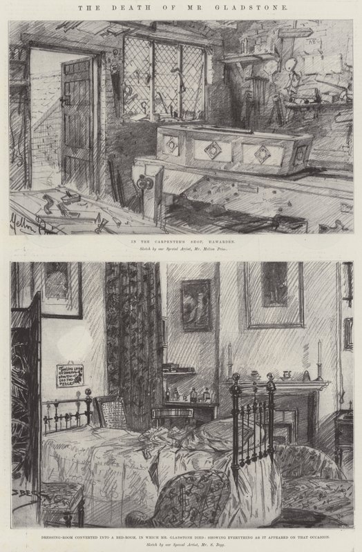 Gladstone úr halála alkotó: Melton Prior