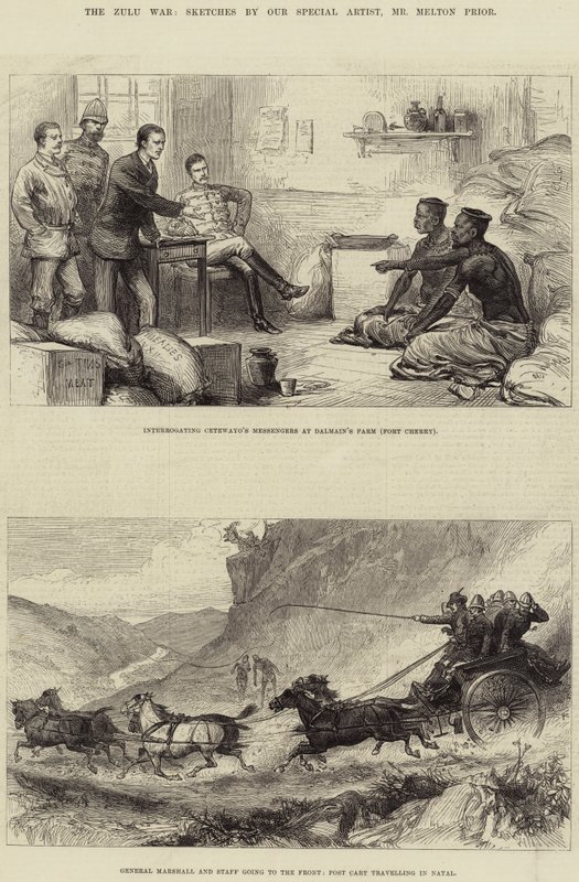 A zulu háború alkotó: Melton Prior