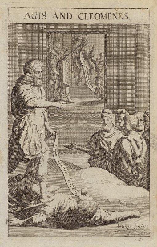 IV. Ágisz és III. Kleomenész, spártai királyok alkotó: Michael Burghers
