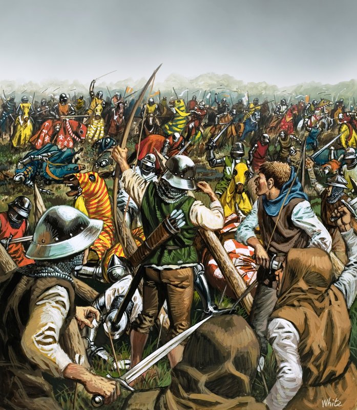 Agincourt-i csata alkotó: Mike (20th century) White