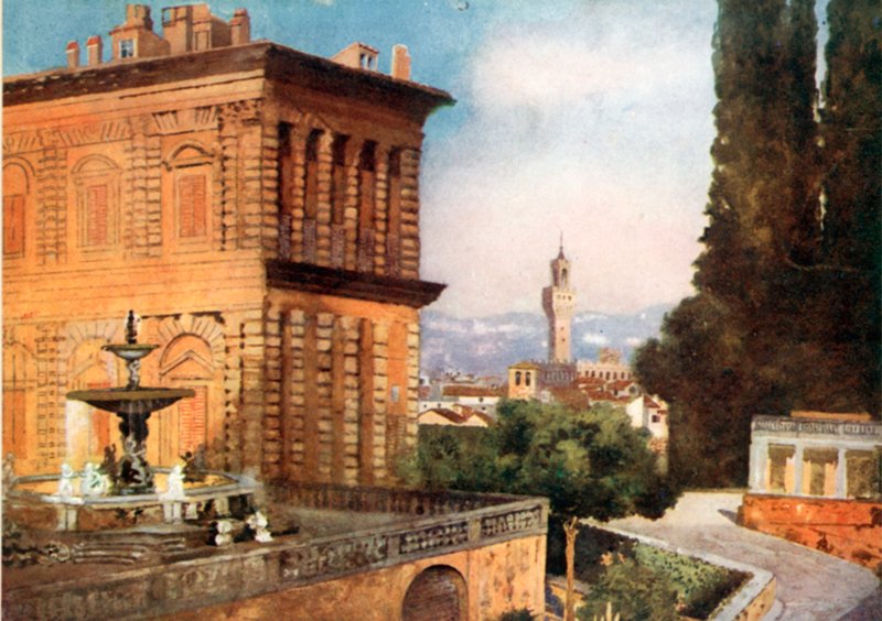 Boboli kertek, Firenze alkotó: Mima Nixon