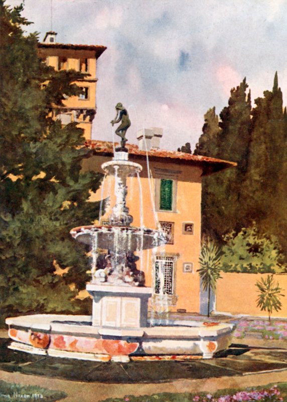 A Villa Petraja, Firenze alkotó: Mima Nixon