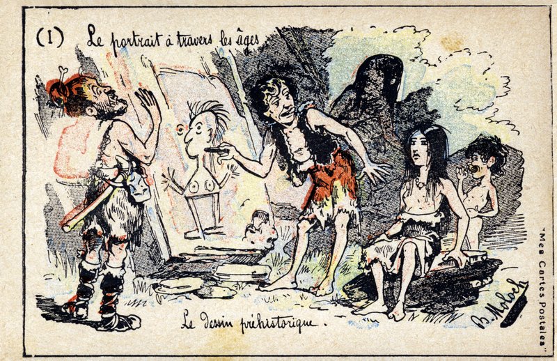 Őskori művészet alkotó: Moloch