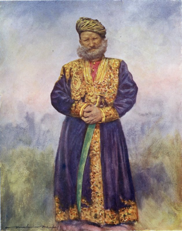 A Rajgarh Rajput alkotó: Mortimer Ludington Menpes