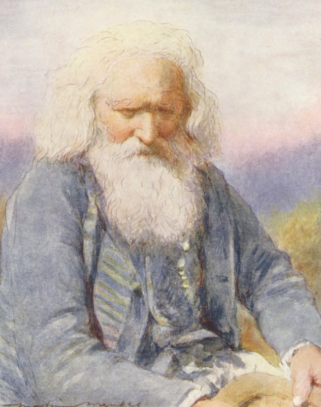A Vieillard (színes litográfia) alkotó: Mortimer Ludington Menpes