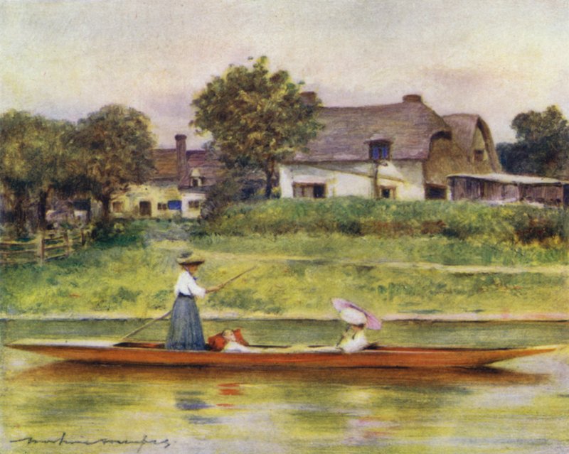 Dorchester Backwater alkotó: Mortimer Ludington Menpes