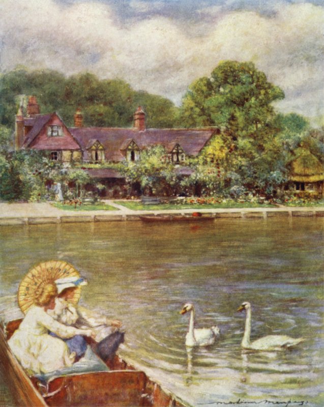 Streatley Inn alkotó: Mortimer Ludington Menpes