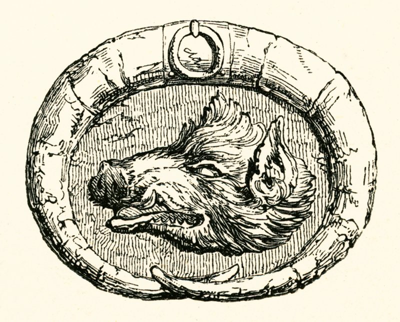 Vaddisznó feje, Carol alkotó: Myles Birket Foster