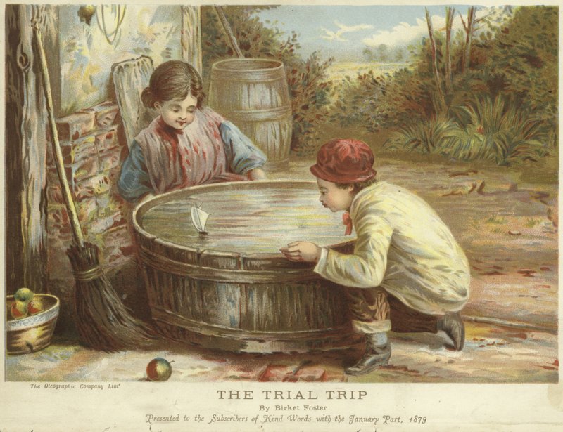 A próbaút alkotó: Myles Birket Foster