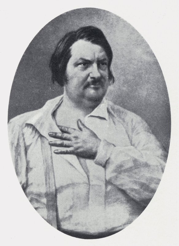 Honore de Balzac költő alkotó: Nadar