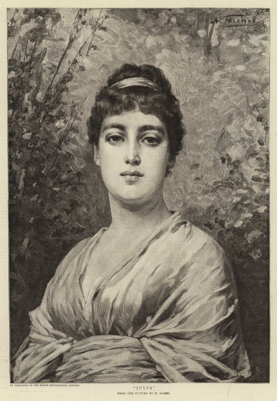 Julia alkotó: Nathaniel Sichel
