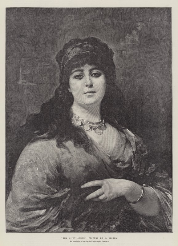 A cigánykirálynő alkotó: Nathaniel Sichel