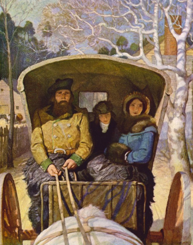 A Fraser család alkotó: Newell Convers Wyeth