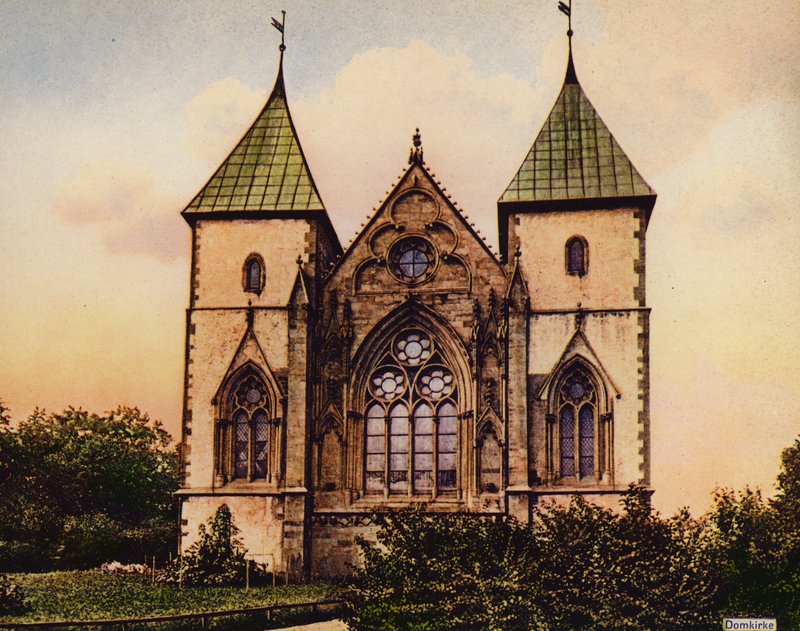 Stavanger: Domkirke (fotó) alkotó: Norwegian Photographer