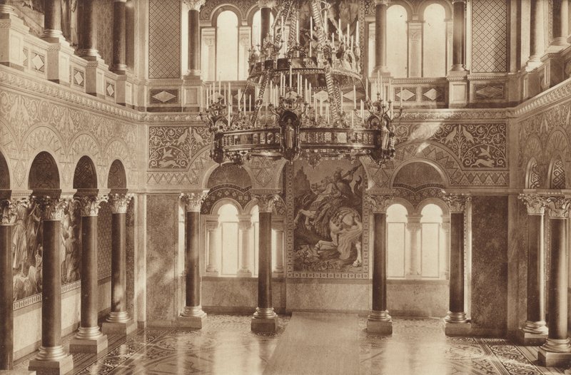 Bajor királyok kastélya, Neuschwanstein, a Thronhall alkotó: Otto Ballerstedt
